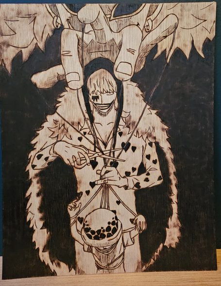 Don Flamingo , Corazon and Law 